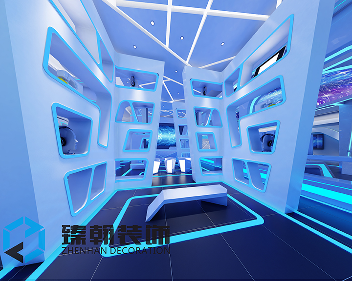 400㎡量子展廳設計案例