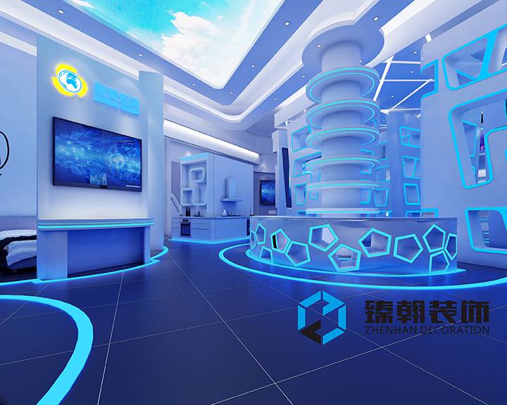 400㎡量子展廳設(shè)計(jì)案例