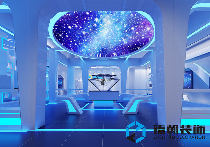 400㎡量子展廳設計案例