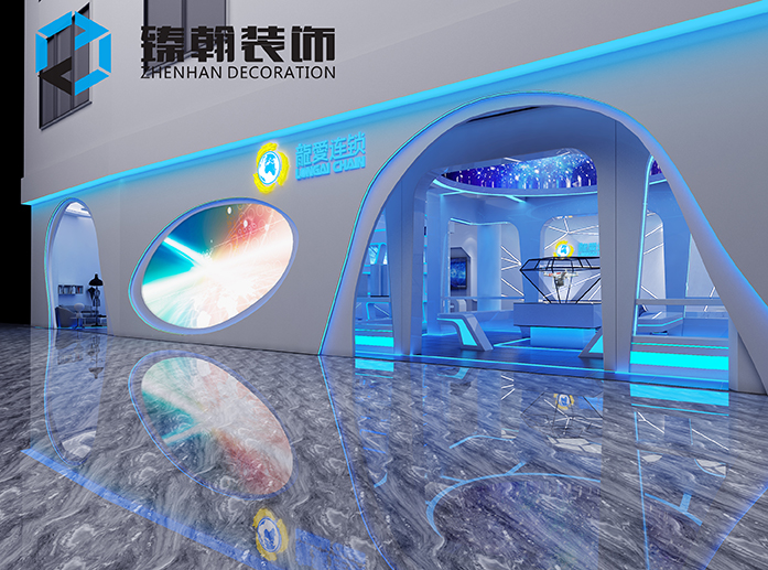 400㎡量子展廳設計案例