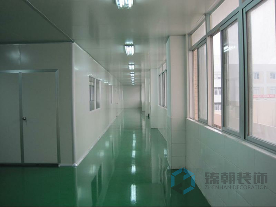 3000㎡廠房無塵車間實(shí)拍圖